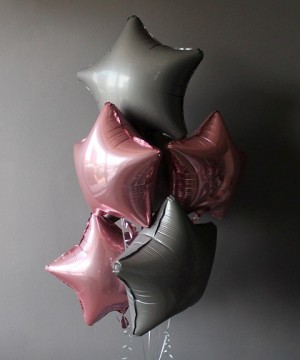 Розовые наборы воздушных шаров №24 фото 2  от интернет-магазина FASHION FLOWERS