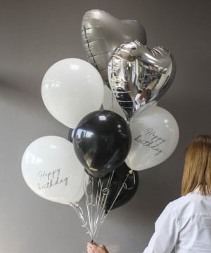 Белые наборы воздушных шаров №19 фото 1  от интернет-магазина FASHION FLOWERS