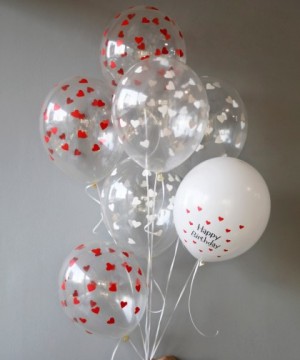 Красные наборы воздушных шаров №39 фото 3  от интернет-магазина FASHION FLOWERS