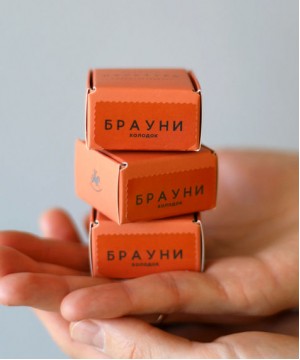 "Брауни" холодок, конфета от фабрики Культура 1 шт. 