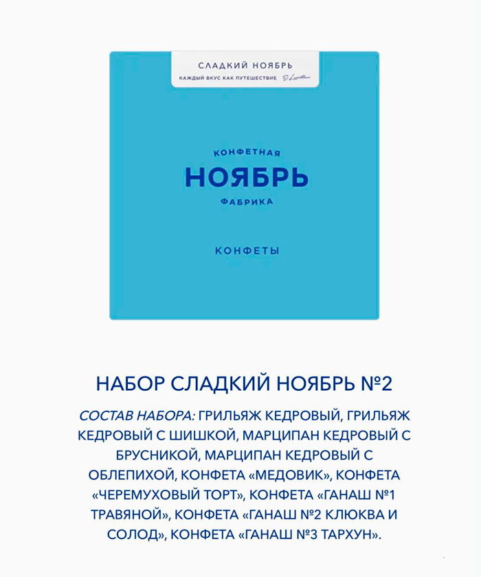 Набор конфет 