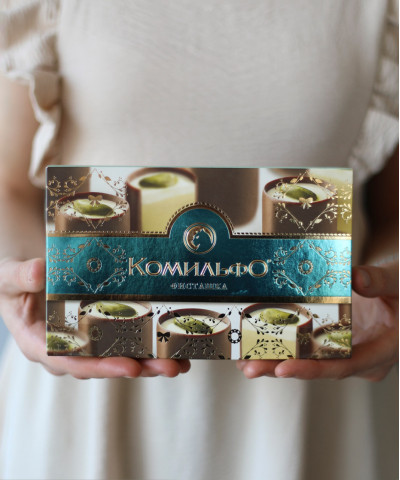 Комильфо "Фисташка - Миндаль", конфеты, 116гр.