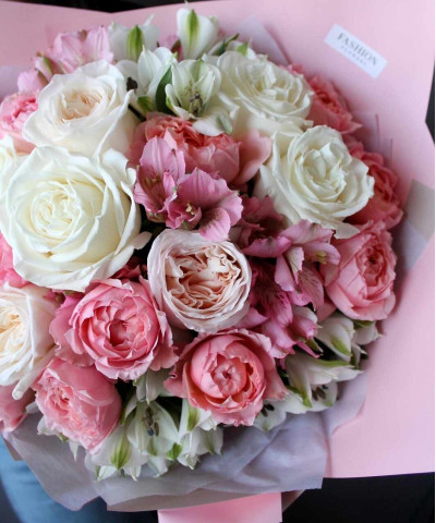 Букет "Розовый Пунш" №2893 Букет "Розовый Пунш" №2893