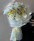 «Утро в солнечном саду» авторский букет с ромашками №8763