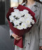 5 белых кустовых хризантем Алтай №2276