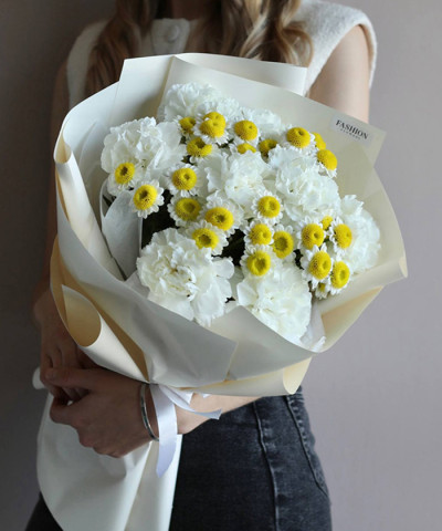 "Лучики солнца" букет №4656