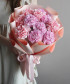 11 розовых диантусов №6739