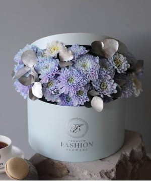 "Самой прекрасной" бокс с цветами №5532 фото 1  от интернет-магазина FASHION FLOWERS