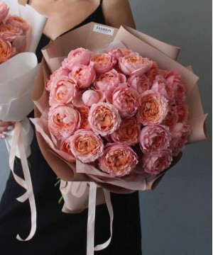 Джульетта - пионовидные розы №9540 фото 3  от интернет-магазина FASHION FLOWERS