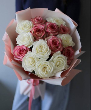 Прекрасные розы, 15шт. №8545 фото 2  от интернет-магазина FASHION FLOWERS