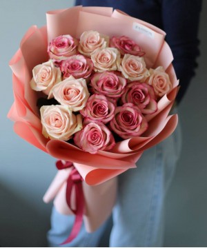 Прекрасные розы, 15шт. №8545 фото 3  от интернет-магазина FASHION FLOWERS