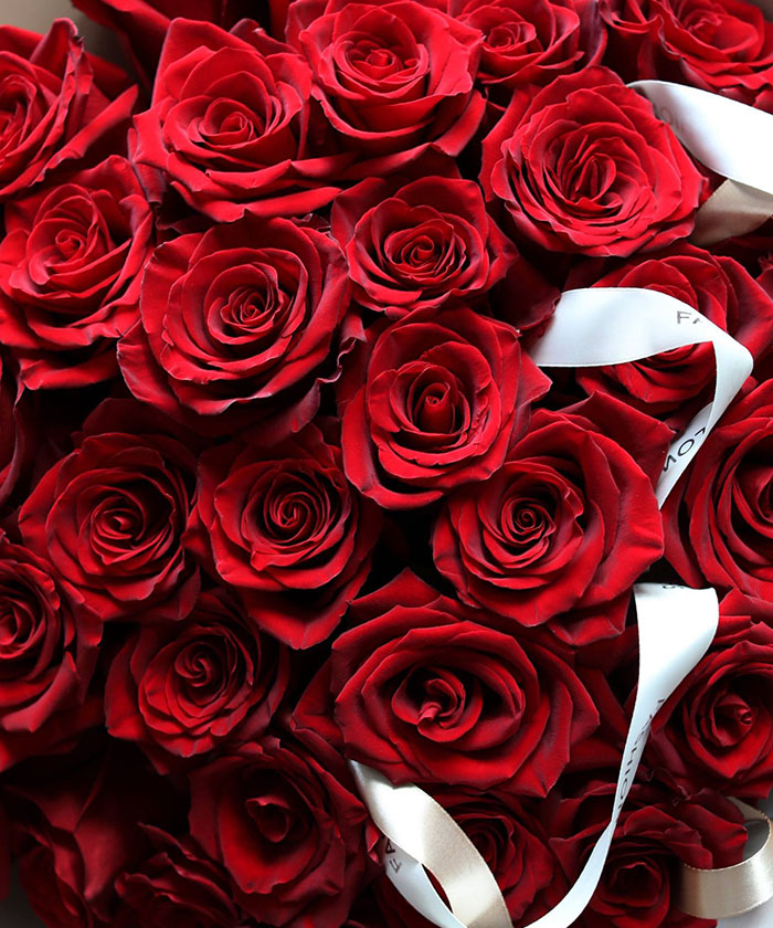 37 красных роз Эксплорер №7457