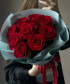 9 красных роз Эксплорер №4365