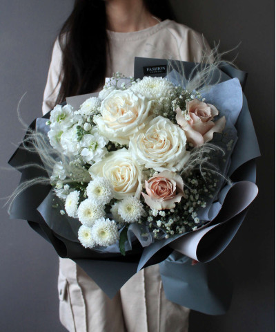 Букет "Ванильный хит" №2737 Букет "Ванильный хит" №2737