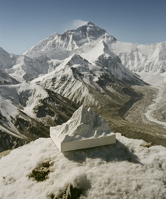 Горы Саяны, сувенир из гипса, цвет в ассортименте Горы Саяны, сувенир из гипса, цвет в ассортименте