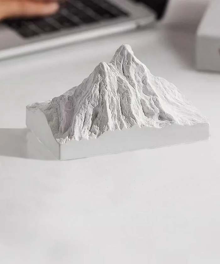 Горы Саяны, сувенир из гипса, цвет в ассортименте Горы Саяны, сувенир из гипса, цвет в ассортименте