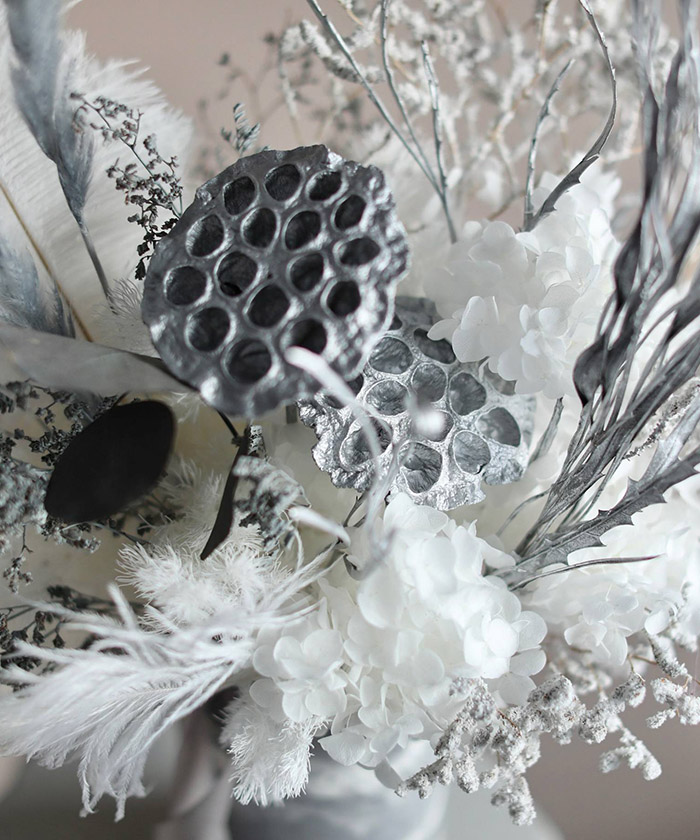 Сухоцветы в вазе 