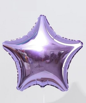 Шар фольга Звезда 36" фиолетовый металл