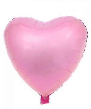 Шар фольга Сердце 18" розовый сатин