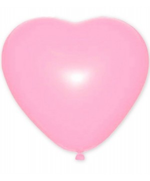 Шар Сердце 16" розовый декоратор латекс