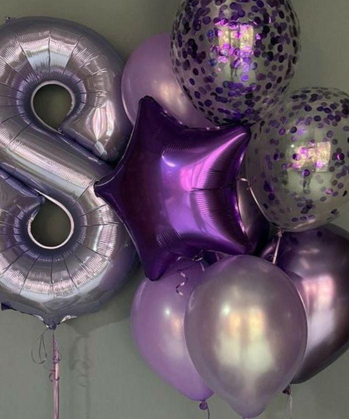 Шар фольга Звезда 18