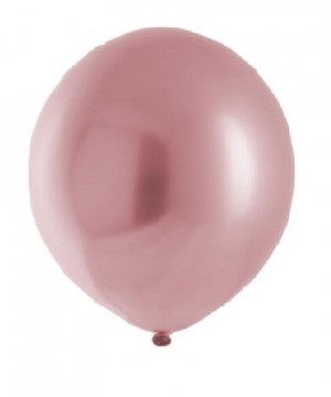 Шар 18" розовый хром латекс